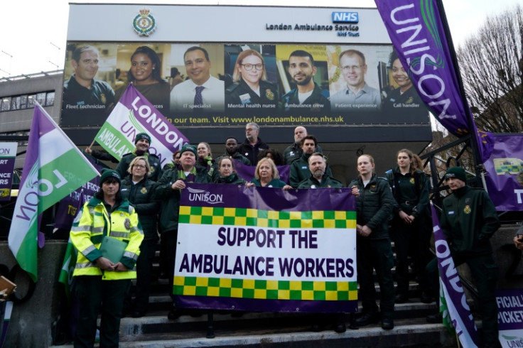 Ambulance drivers, paramedics and nurses are among public sector workers who have walked out over pay