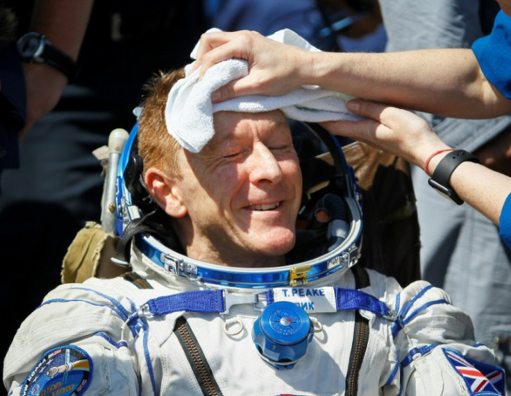 British astronaut Tim Peake, pictured after returning to Earth in 2016, has hung up his spacesuit