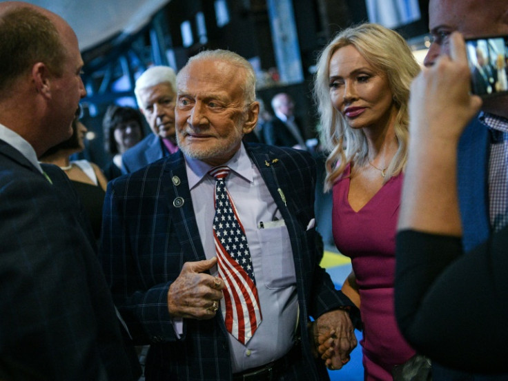 Apollo 11 astronaut Buzz Aldrin, the second person to set foot on the Moon, says he has married longtime love Anca Faur