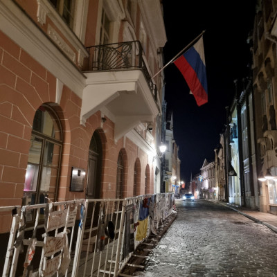 Russian embassy building in Tallinn