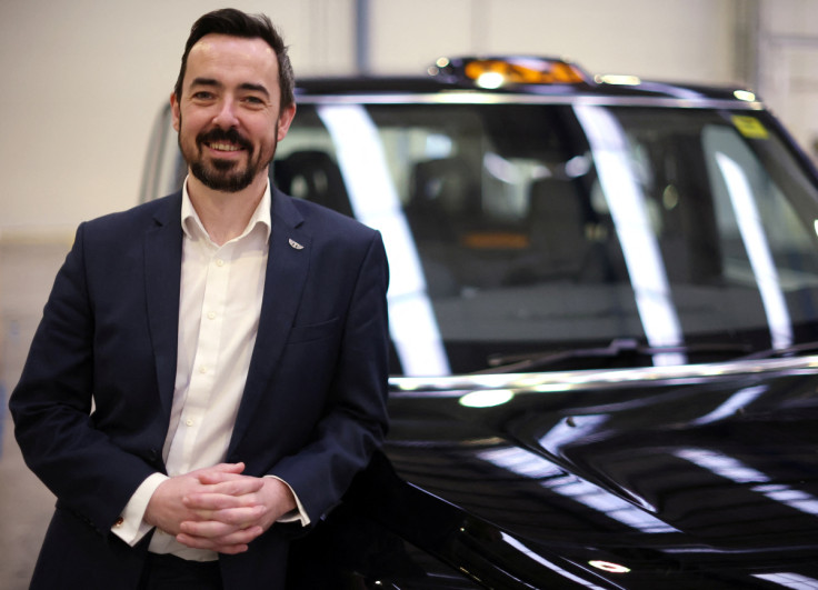Chris Allen, managing director of LEVC (London Electric Vehicle Company) poses for a photograph inside their factory in Coventry