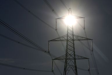 Electricity pylon near Oxford