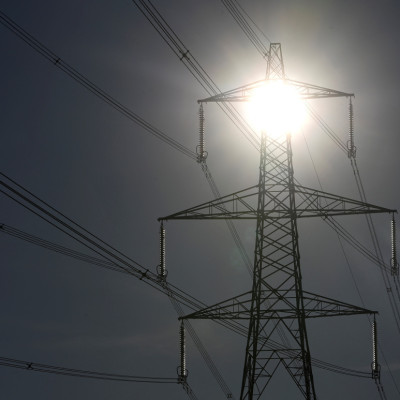 Electricity pylon near Oxford