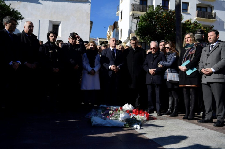 Hundreds gathered to mourn the attack which claimed the life of Diego Valencia, a well-known figure within Algeciras' Catholic community