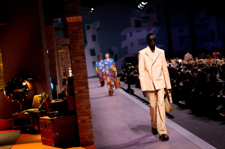 Louis Vuitton collection show during Men's Fashion Week in Paris