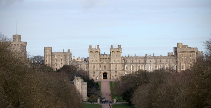 Windsor Castle, the late queen's favourite residence, west of London