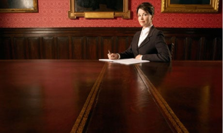Woman in the boardroom