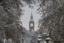 Snow and freezing temperatures as cold snap hits UK