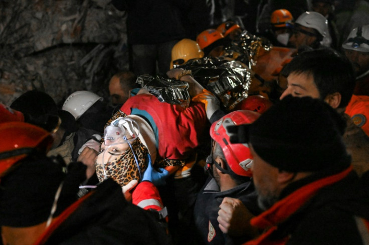 Turkish rescuers pulled out Seher, a 15-year-old Syrian, more than 200 hours after the initial jolt