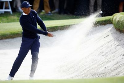 Tiger Woods at the Genesis Invitational