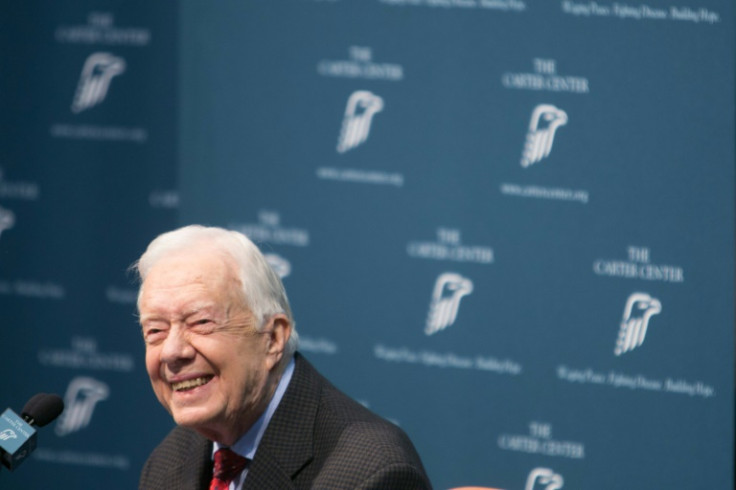 Jimmy Carter in August 2015 in Atlanta, Georgia