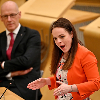 Scotland's Finance Secretary Forbes presents 2022 Scottish Budget, in Edinburgh