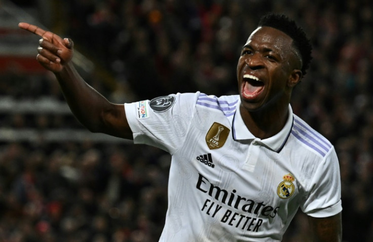 Vinicius Junior scored twice as Real Madrid came from 2-0 down to thrash Liverpool 5-2