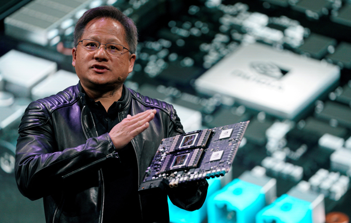 Nvidia results show its growing lead in AI chip race