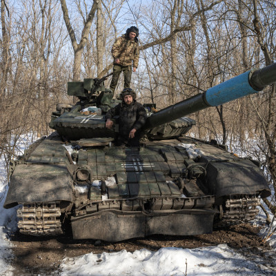 Russia's attack on Ukraine continues near the frontline town of Bakhmut