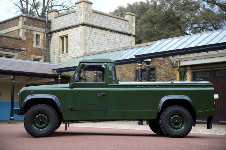 Prince Philip's bespoke Land Rover Defender hearse 