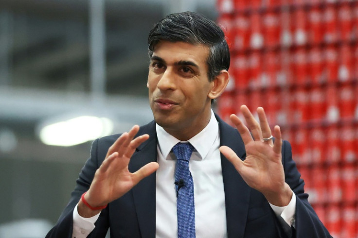 Britain's Prime Minister Rishi Sunak visited a Coca-Cola site in Lisburn, Northern Ireland, to promote the new EU accord