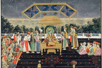  The Persian ruler, Nadir Shah.