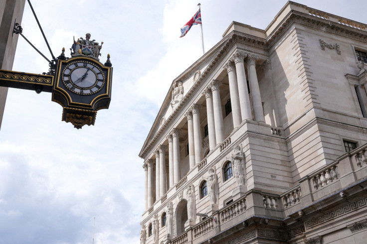 Bank of England in London, Britain