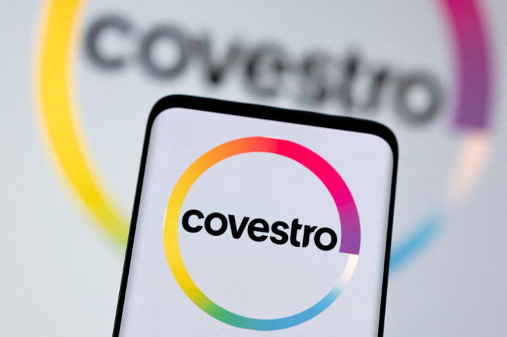Illustration shows Covestro logo