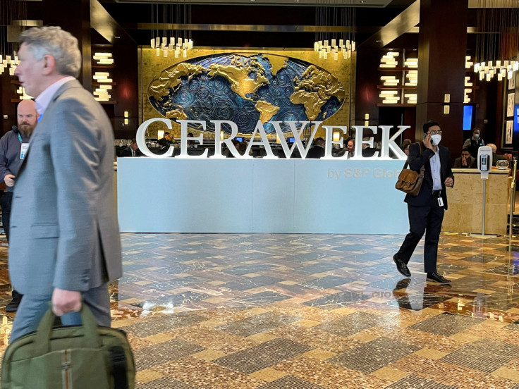 CERAWeek energy conference 2022 in Houston, Texas
