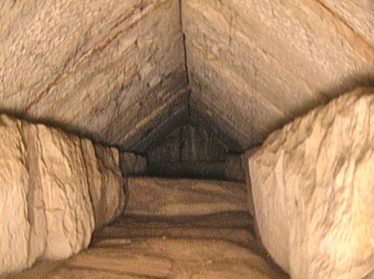 Hidden corridor inside the Great Pyramid