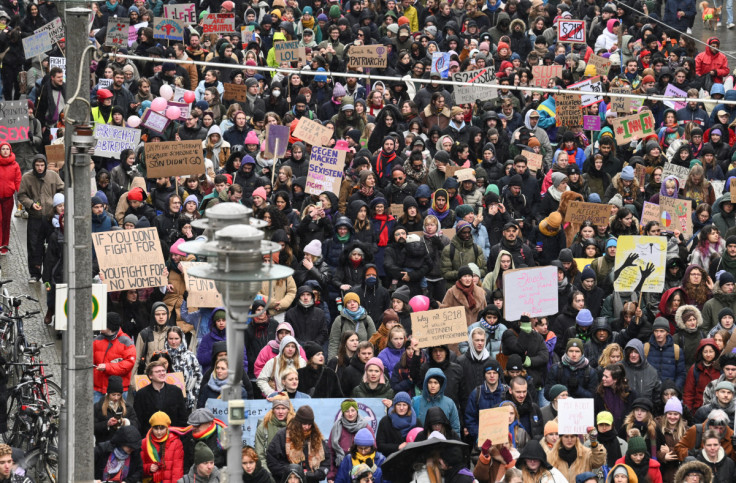 International Women's Day rally in Berlin