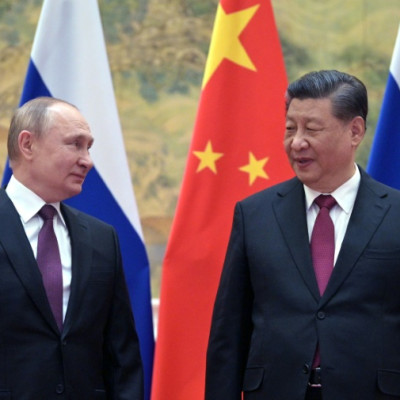 Chinese President Xi Jinping and his Russian counterpart Vladimir Putin met in Beijing in February 2022, before Moscow's invasion of Ukraine