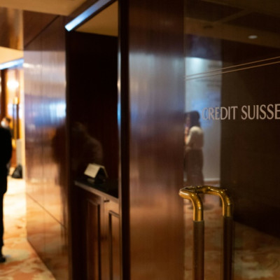 Bank executives at the event were eager to offer reassurances, even as details of a takeover by Swiss giant UBS remained unclear and global markets roiled
