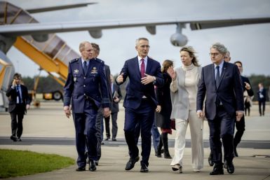 NATO chief Jens Stoltenberg was in the Netherlands to launch a new fleet of air-refuelling tankers