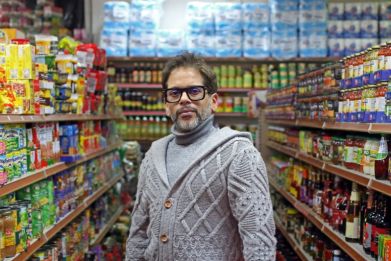 Taj Stores owner Jamal Khalique is one of many Muslim-owned retailers feeling the pinch in Britain this Ramadan