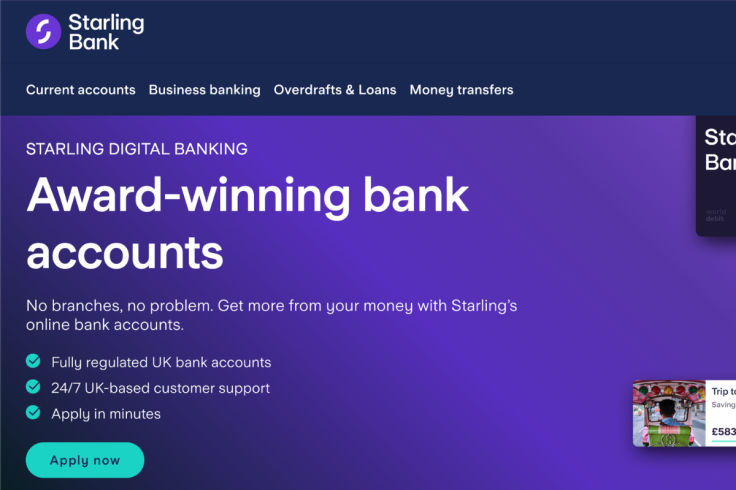 Starling Bank - Award-winning Mobile Banking