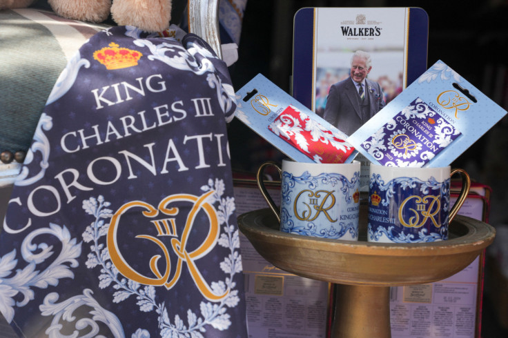 Souvenirs designed for the Coronation of Britain's King Charles