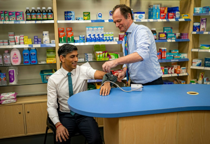 Rishi Sunak wants pharmacists to be able to prescribe medicine for common ailments to ease pressure on GP services