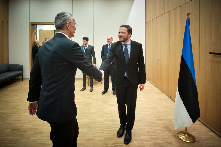イギリス   エストニア外務大臣がNATOを訪問