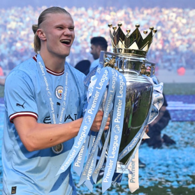Erling Haaland has scored 52 goals in his first season at Manchester City