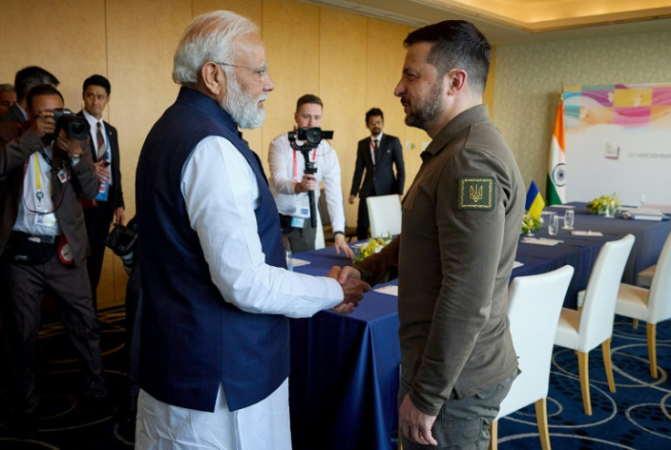 Zelensky received a warm reception from India's Prime Minister Narendra Modi, who has resisted criticising Russia's invasion of Ukraine