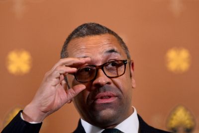 British Foreign Secretary James Cleverly