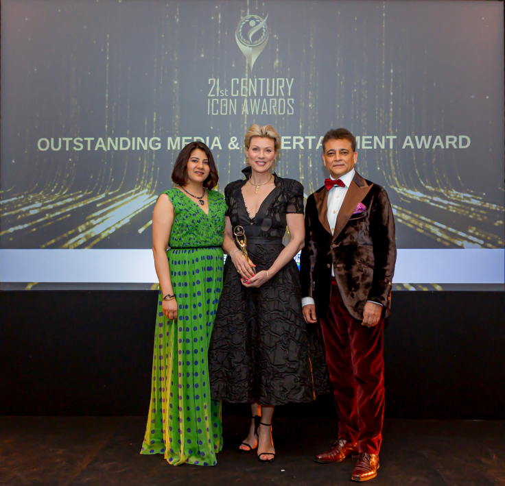 Kate Silverton, Preeti and Tarun