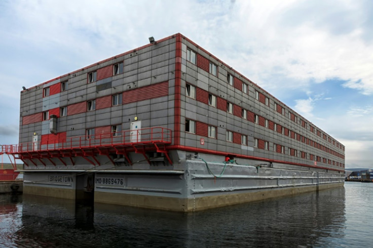 The UK has already taken delivery of one barge, the Bibby Stockholm, that will be kept in Portland, southern England