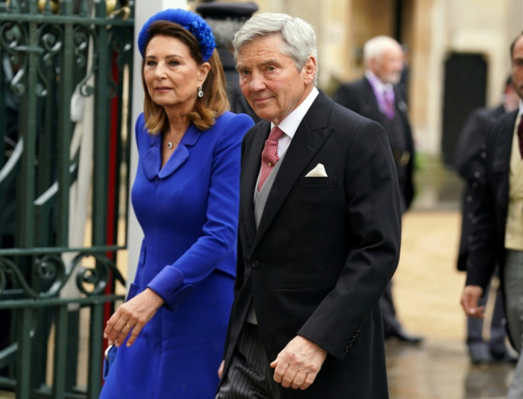 Catherine's parents Carole and Michael Middleton are close to the royal family