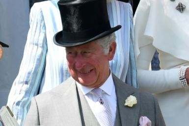 Britain's then Prince Charles and Camilla at Ascot in 2021