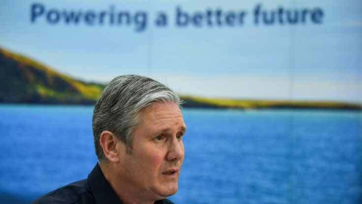 Labour leader Keir Starmer suggested the UK could become a 'clean energy superpower'