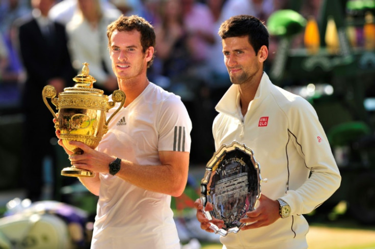 Andy Murray and Novak Djokovic
