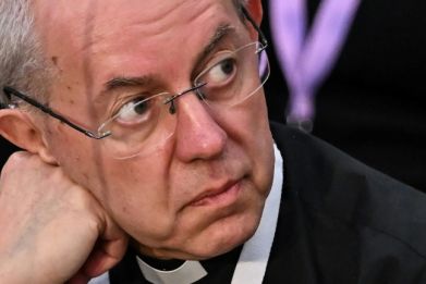 Archbishop of Canterbury Justin Welby said oil and giants had made some progress in energy transition 'but not nearly enough'