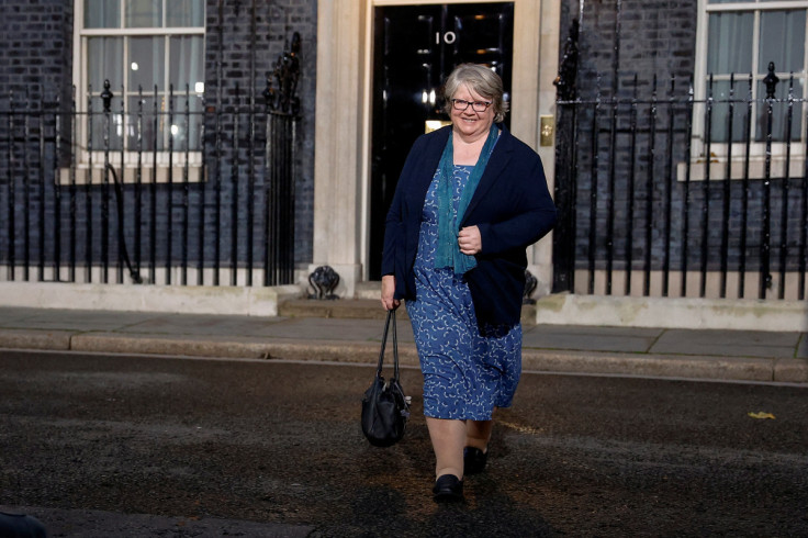 Britain's Environment Secretary Thérèse Coffey 