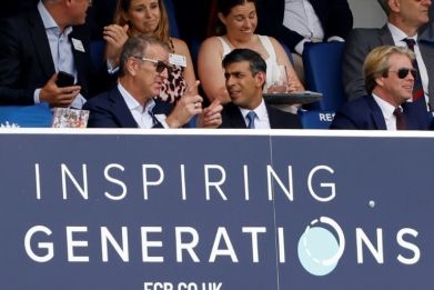 Rishi Sunak attended the Lord's Test on Saturday
