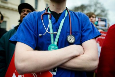 NHS nurses, doctors and other medical staff have been striking over pay and conditions