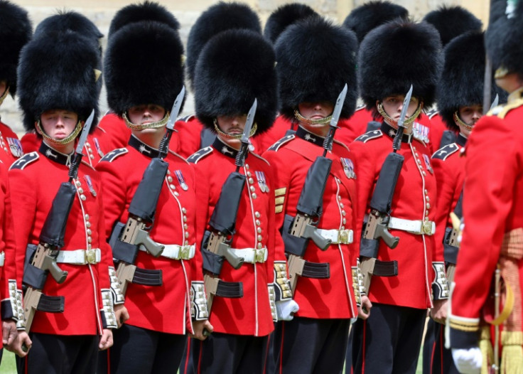 Welsh Guards gave Biden a guard of honour