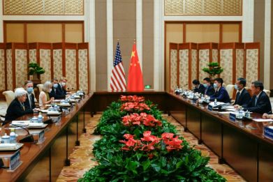 Traders welcomed a broadly positive China visit by US Treasury Secretary Janet Yellen, who held talks with top officials in Beijing